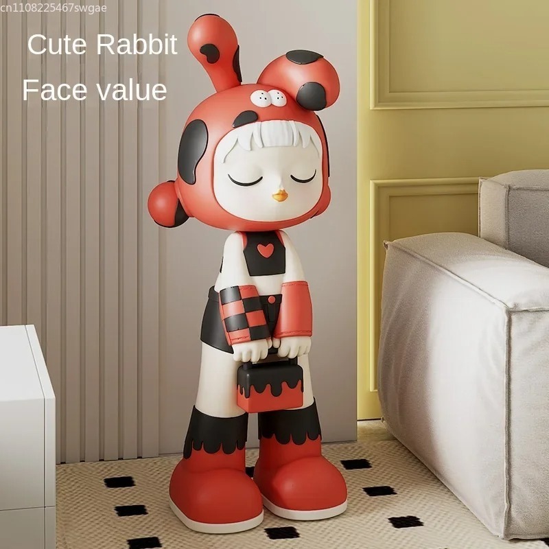 تمثال فتاة كرتونية فني، نموذج  - مراجعة Resin Crafts وسعره