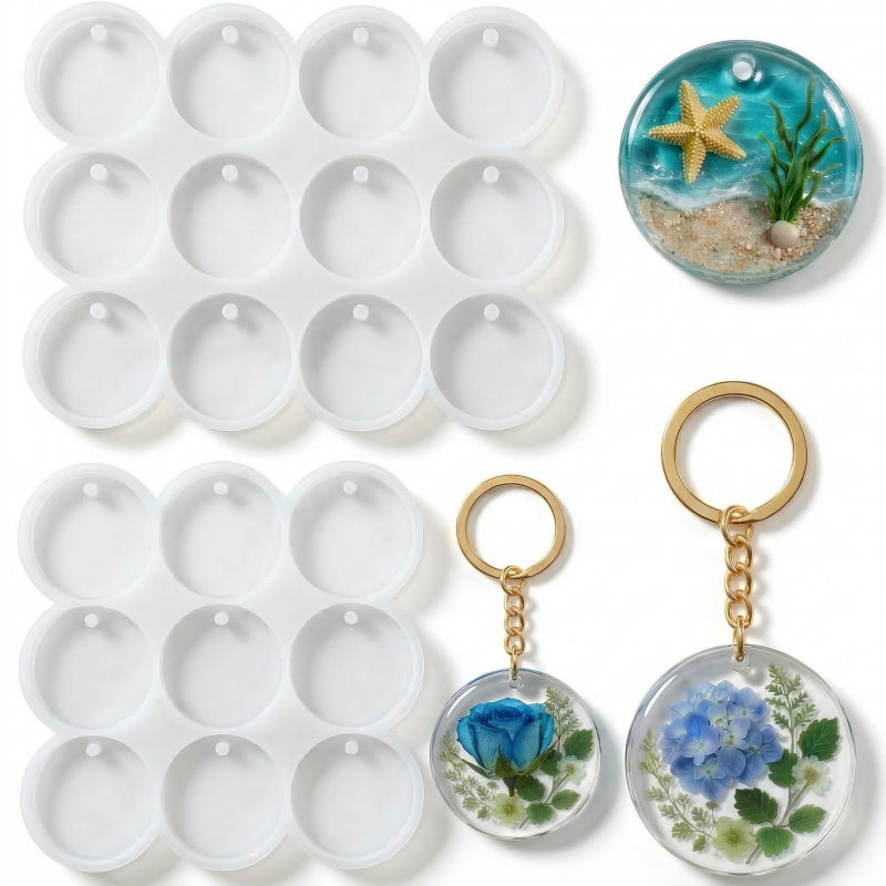 قالب سيليكون دائري مسطح لصنع س - مراجعة Serving Tray Mold وسعره