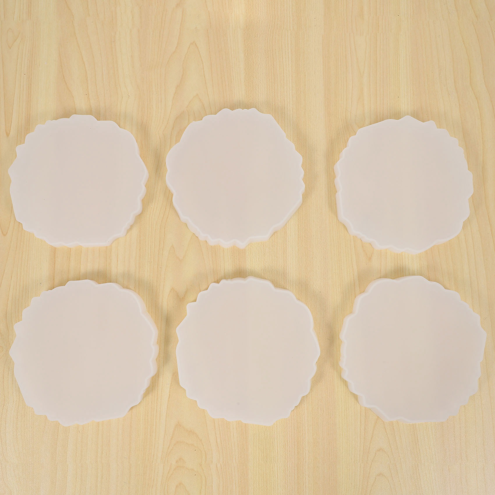 قالب A58Z لصنع 6 قطع من حاملات - مراجعة Geode Mold Silicone وسعره
