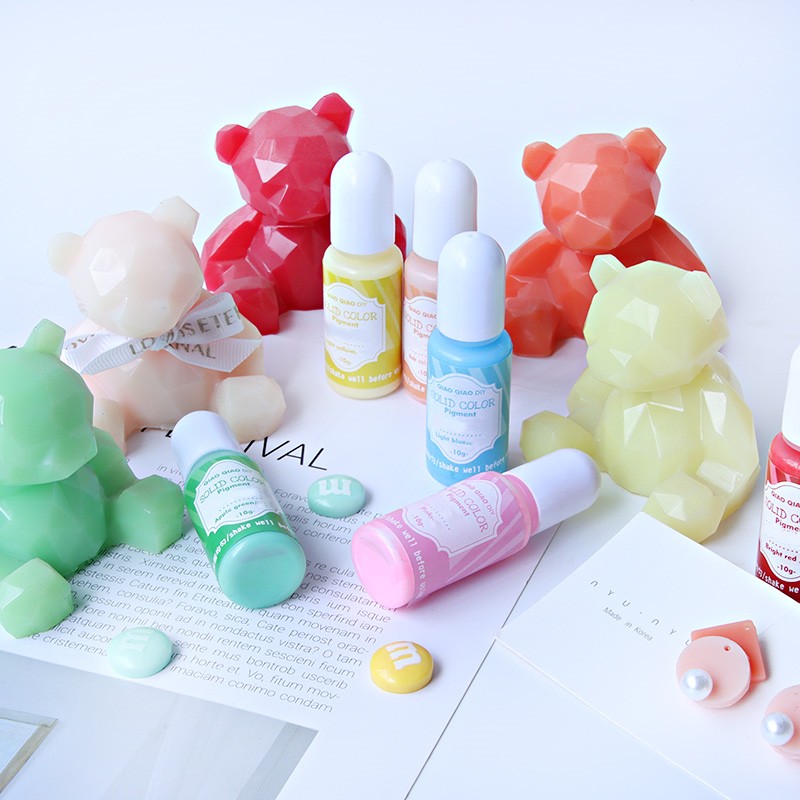بيع بالجملة: 18 صبغة سائلة ناب - مراجعة Resin Pigment Set وسعره