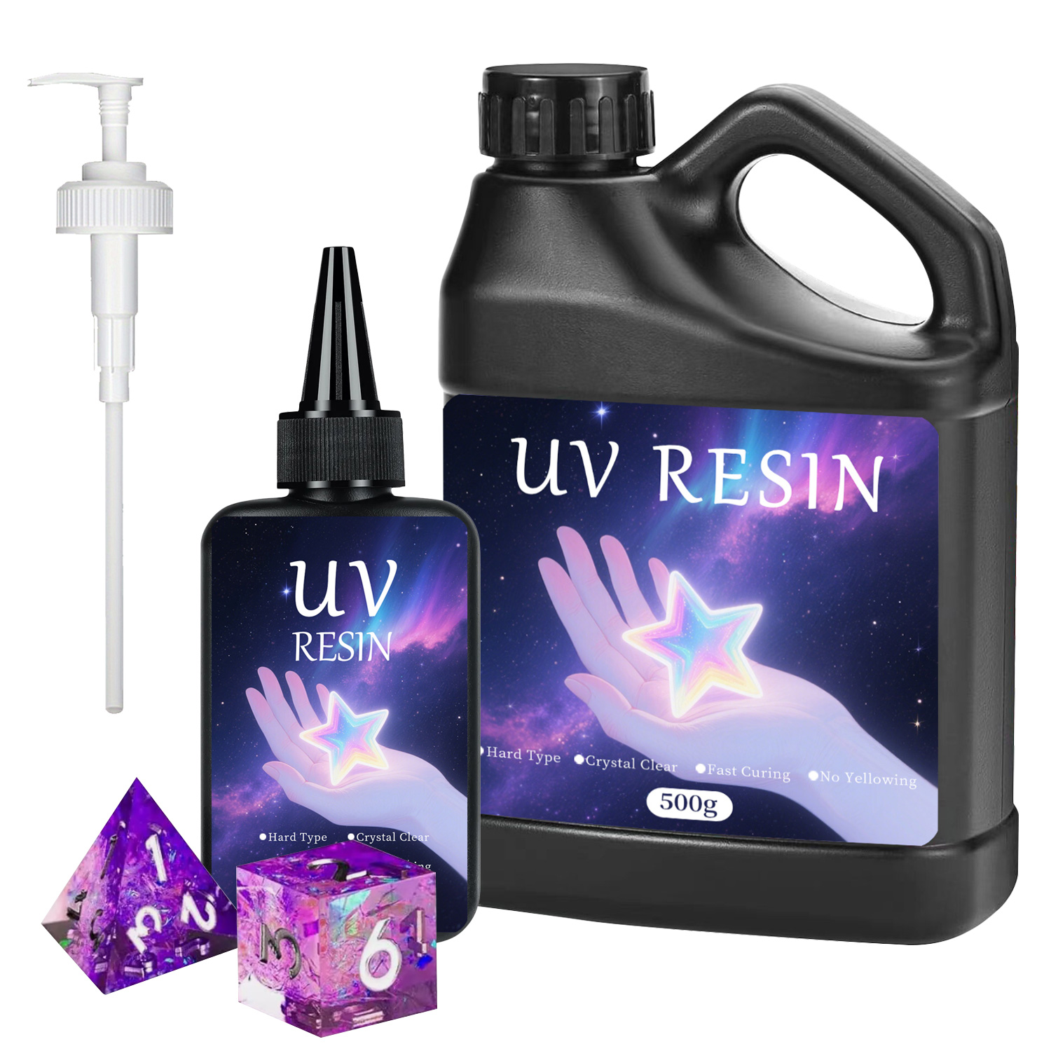 مجموعة راتينج الأشعة فوق البنف - مراجعة Epoxy Uv Resin Kit وسعره